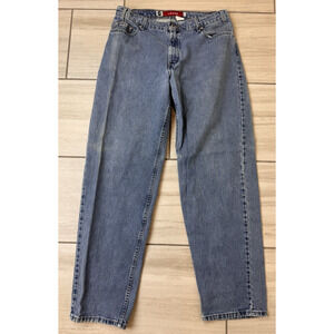 Levis silverTab LOOSE Vintage Denim Blue Jeans‎ Men's 36x34 Made in USA 90s Punk